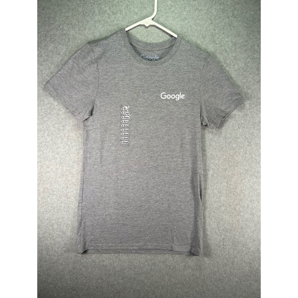 Google Official Merchandise Store T-Shirt Heather Gray Global Locations XS